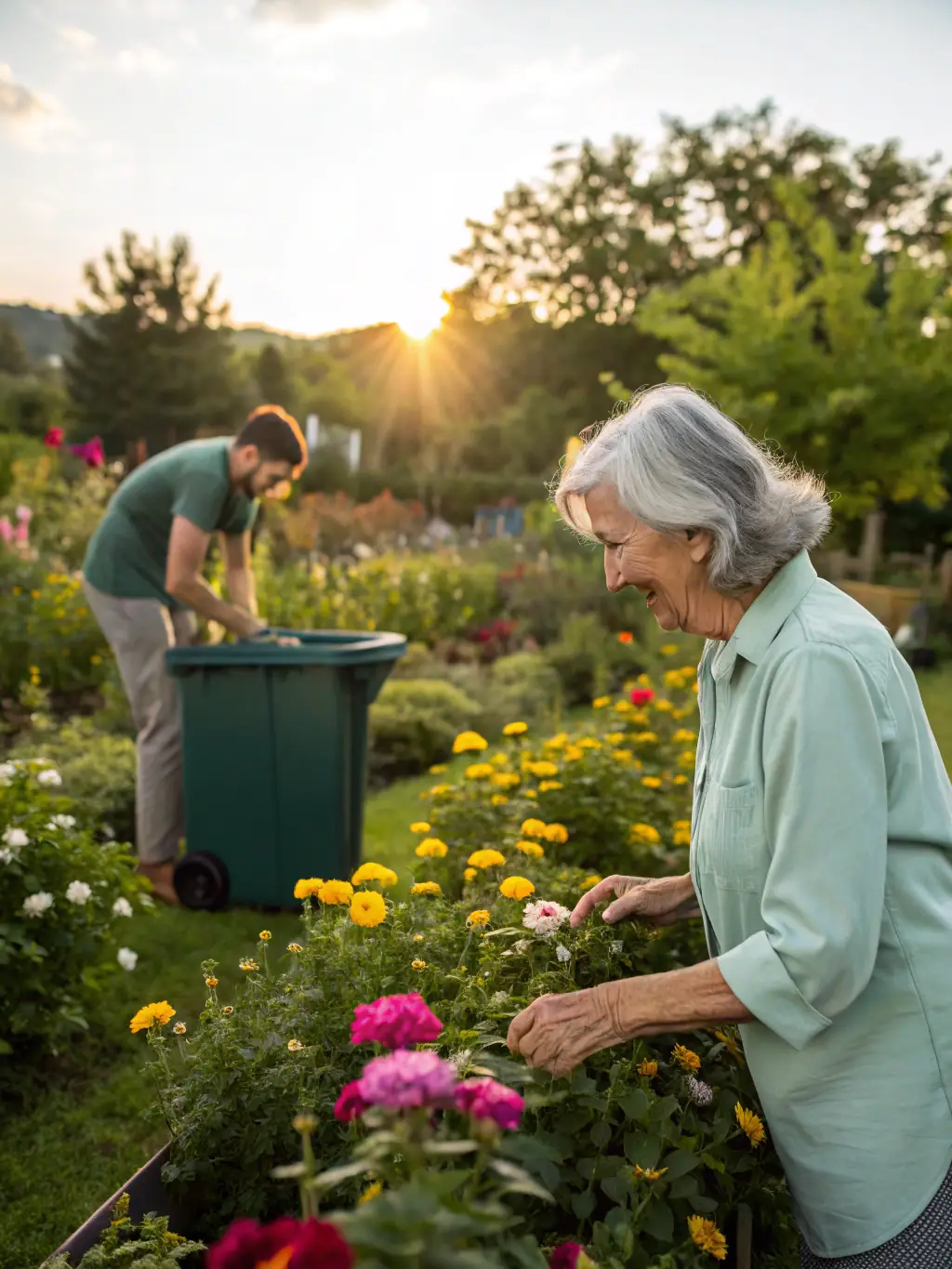 An image of a person pursuing a hobby, such as painting or gardening, showcasing the opportunity to engage in personal interests during retirement, used to illustrate the pursuing hobbies benefit.